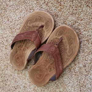 Leather Flip Flops